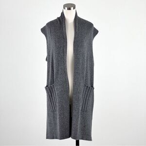 Diane Snyder 100% Cashmere Cardigan Vest